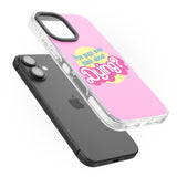 iPhone 16 Pro Max Ever Think About Dying? Black Impact Phone Case