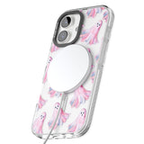 Pink Ghosts Impact Magsafe Phone Case for iPhone 16, iPhone 16 Plus