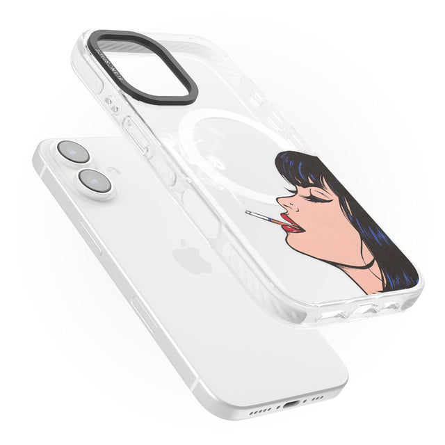 Stress Relief - Pop Art Impact Magsafe Phone Case for iPhone 16, iPhone 16 Plus