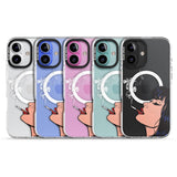 Stress Relief - Pop Art Impact Magsafe Phone Case for iPhone 16, iPhone 16 Plus