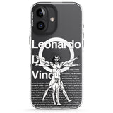 iPhone 16 Pro Max Vitruvian Man Black Impact Phone Case