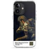 iPhone 16 Pro Max Saturn Devouring His Son Black Impact Phone Case