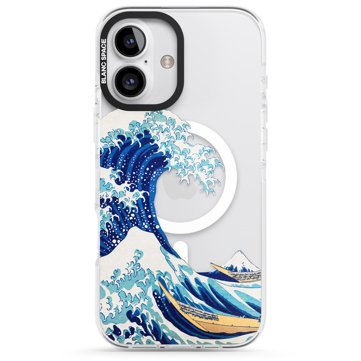 iPhone 16 Pro Max The Great Wave of Kanagawa Black Impact Phone Case