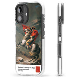 iPhone 16 Pro Max Napoleon Crossing the Alps Black Impact Phone Case