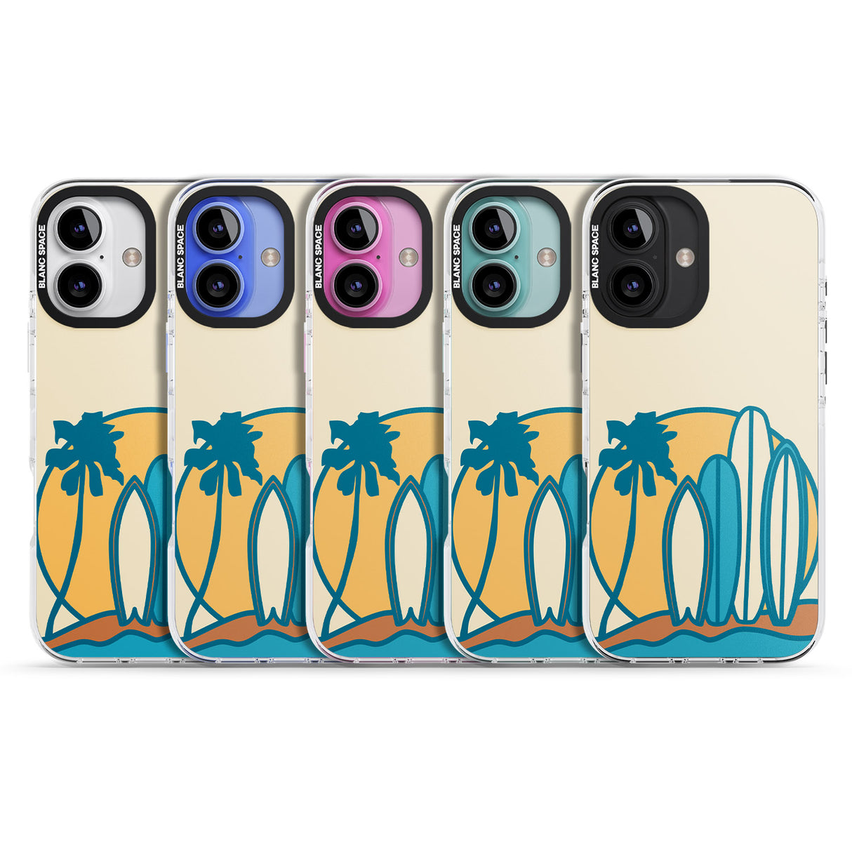 iPhone 16 Pro Max Beach Bound Black Impact Phone Case