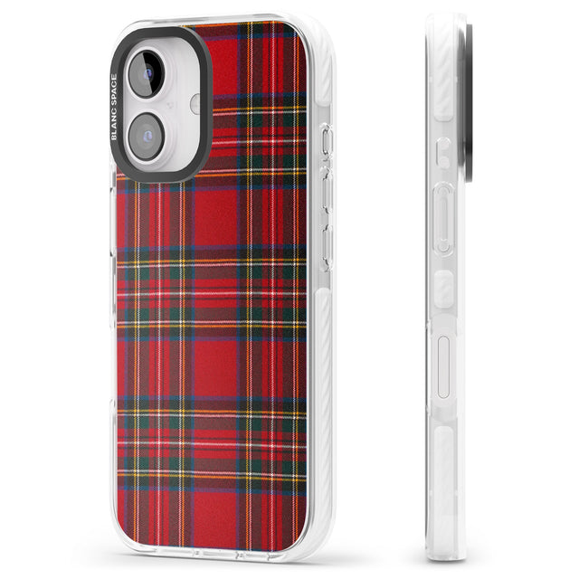 iPhone 16 Pro Max Royal Stewart Tartan Black Impact Phone Case