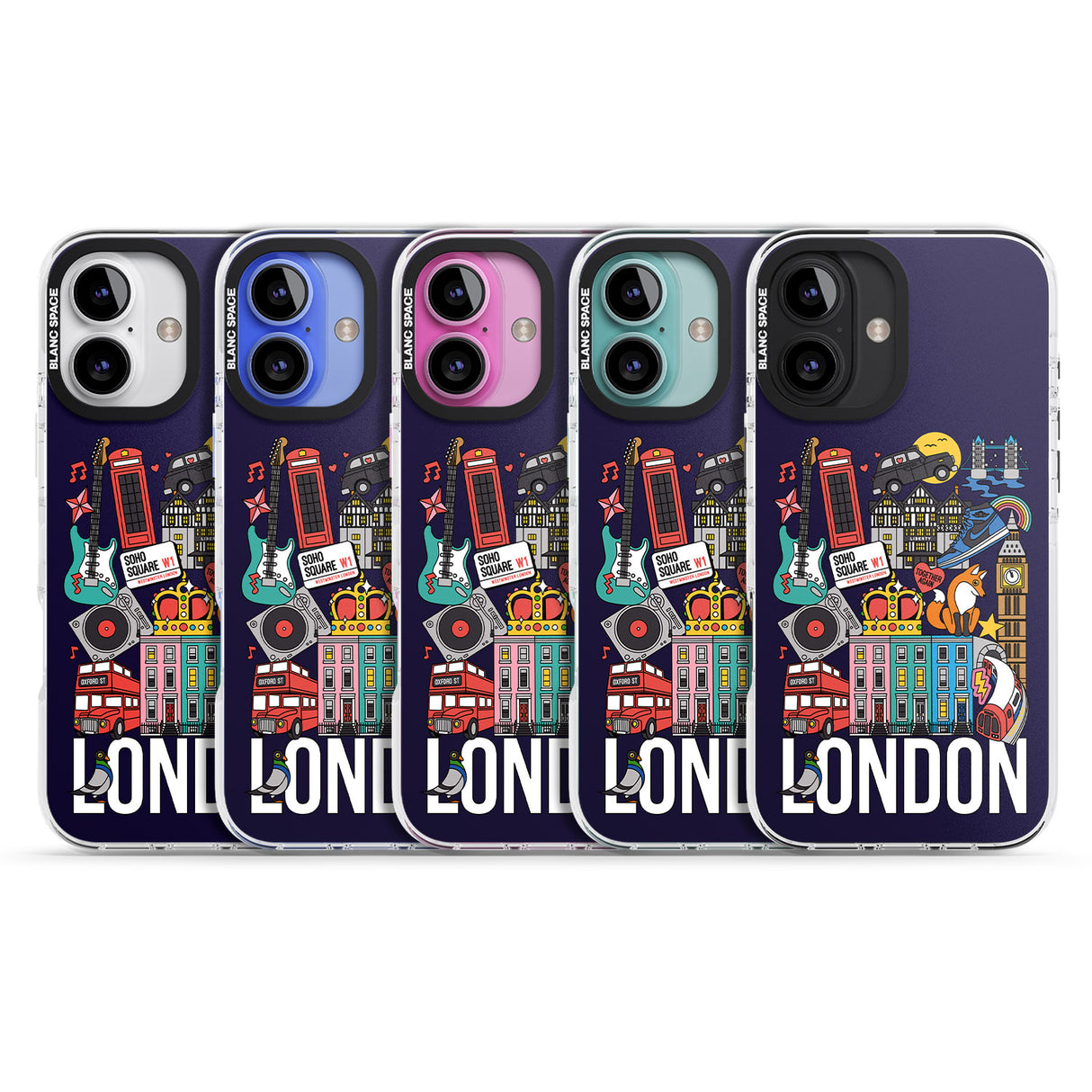 iPhone 16 Pro Max London Calling Black Impact Phone Case