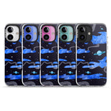 iPhone 16 Pro Max Blue Galaxy Black Impact Phone Case