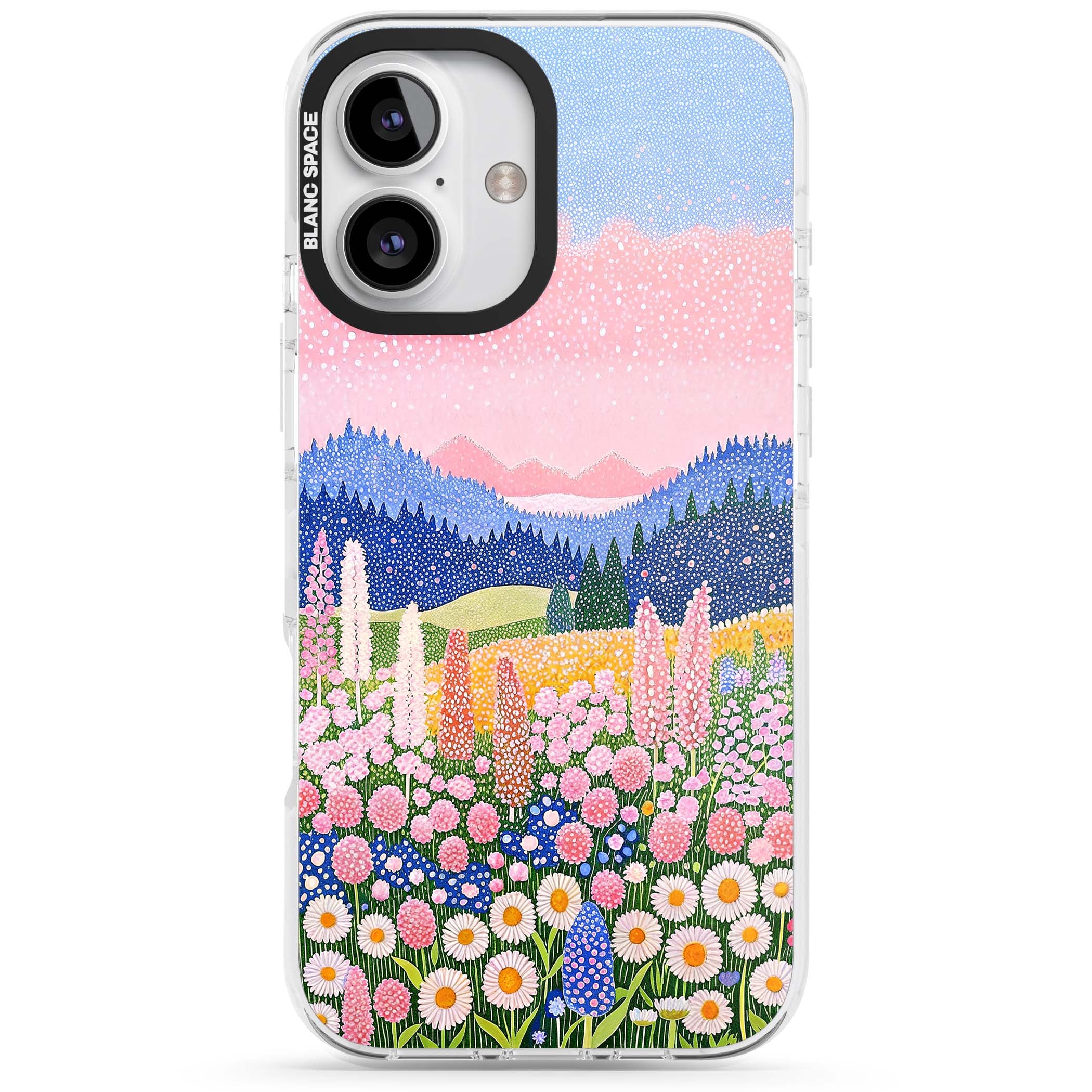 Valley Horizon cottagecore iPhone case | Impact Magsafe case for iPhone 16, iPhone 16 Plus