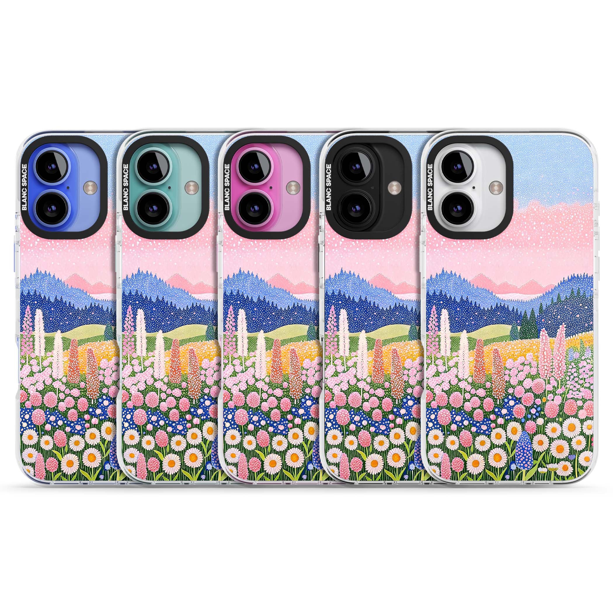 Valley Horizon cottagecore iPhone case | Impact Magsafe case for iPhone 16, iPhone 16 Plus