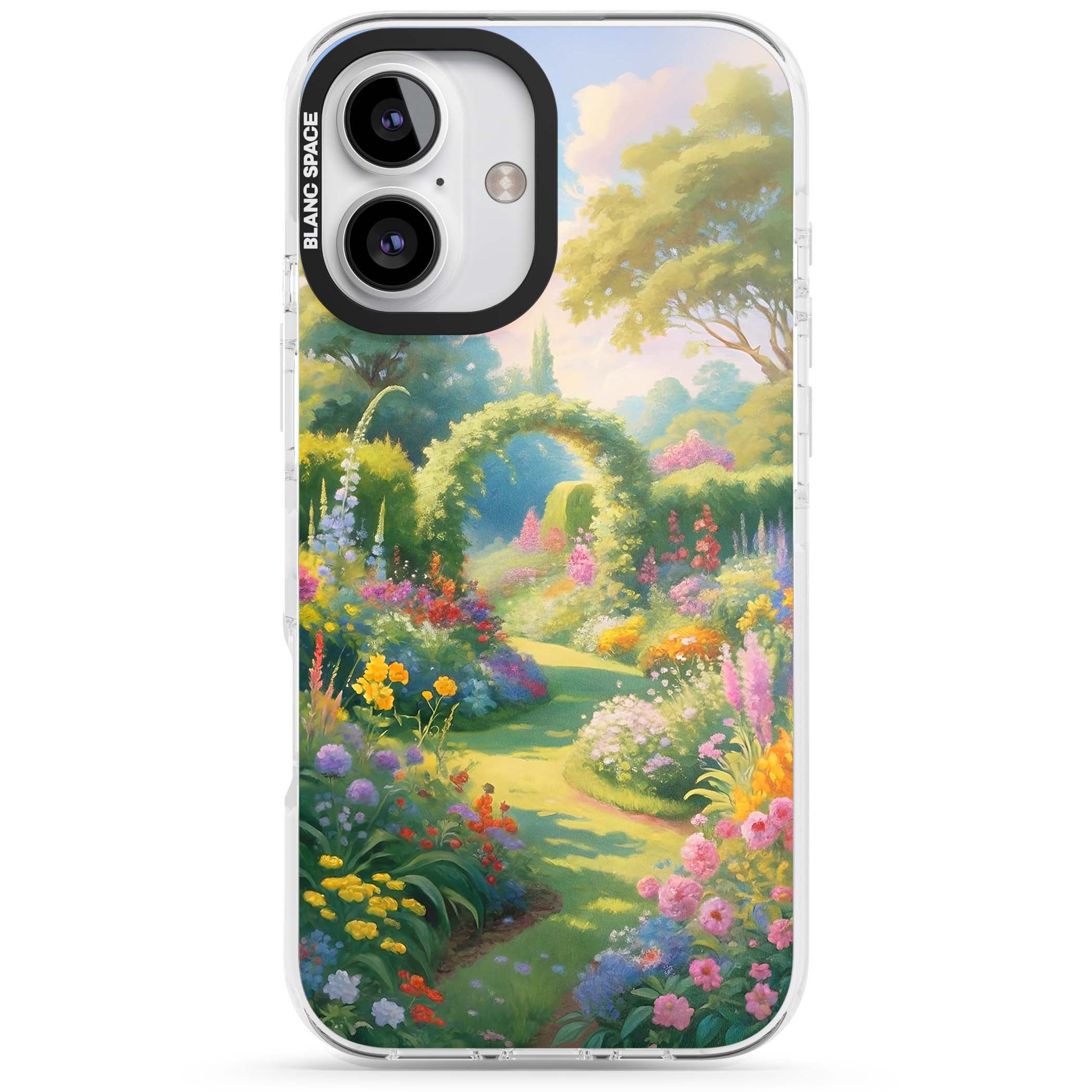 The Painter's Garden floral iPhone case | Impact Magsafe case for iPhone 16, iPhone 16 Plus
