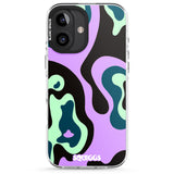 iPhone 16 Pro Max Purple River Black Impact Phone Case