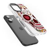 iPhone 16 Pro Max Autumn Sugar Skull Black Impact Phone Case