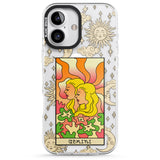 iPhone 16 Pro Max Celestial Zodiac - Gemini Black Impact Phone Case + Magsafe