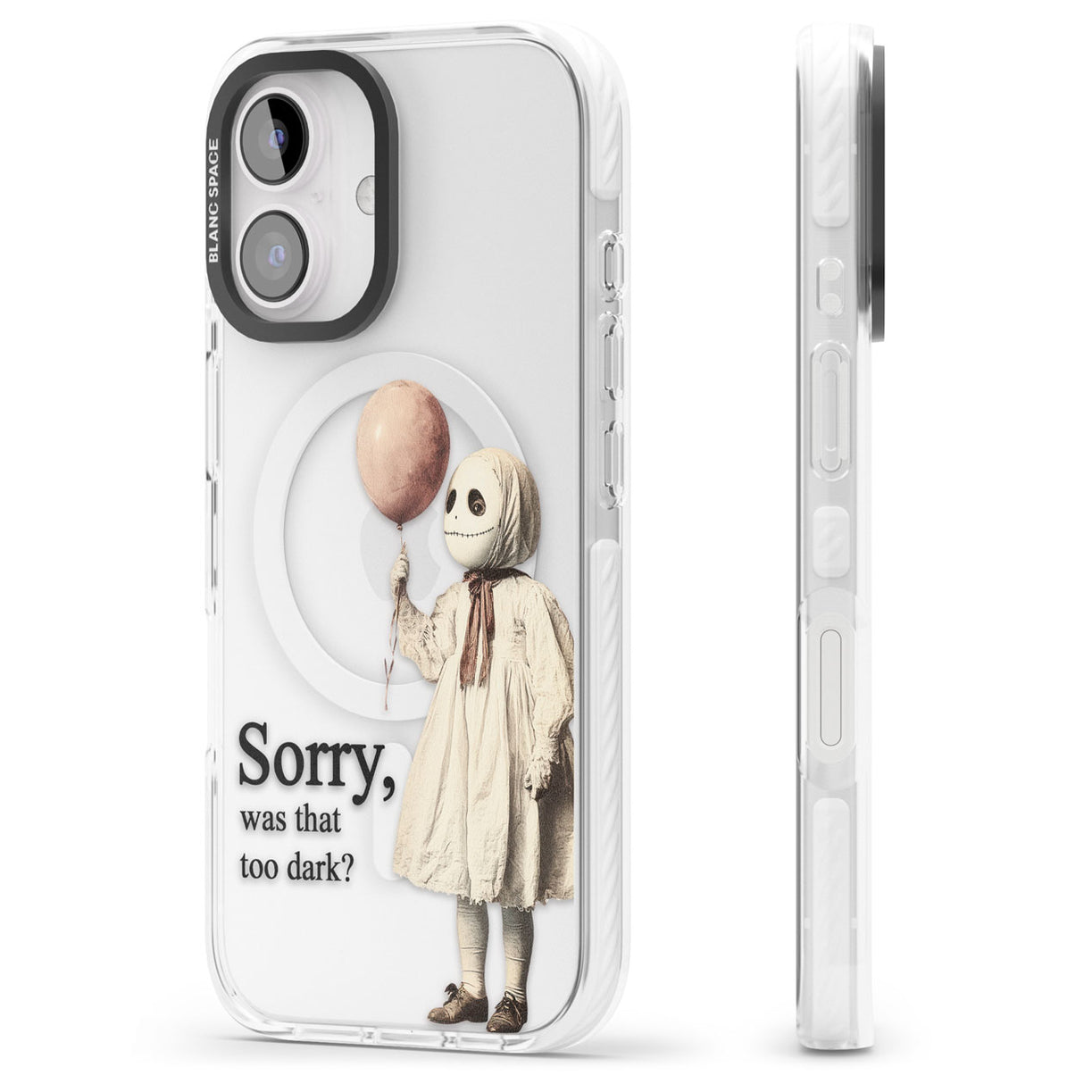 Sorry, Was That Too Dark? Impact Magsafe Phone Case for iPhone 16, iPhone 16 Plus