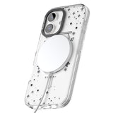 iPhone 16 Pro Max Gemini Emblem - Transparent Design Black Impact Phone Case