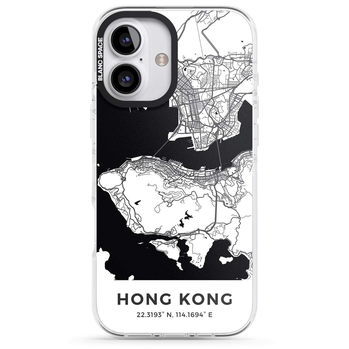 Map of Hong Kong