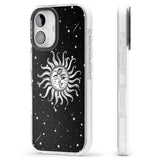 iPhone 16 Pro Max Mystic Sun Moon Black Impact Phone Case