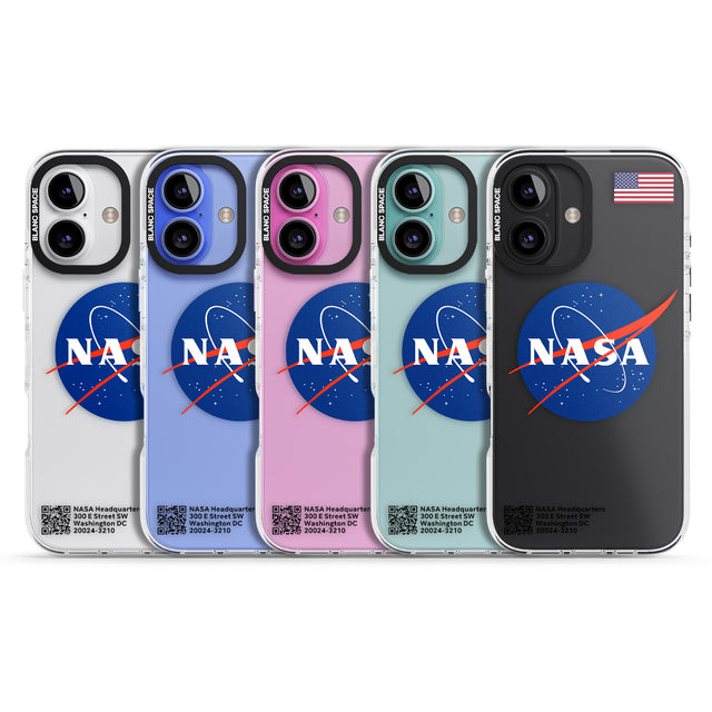 iPhone 16 Pro Max NASA Meatball Black Impact Phone Case