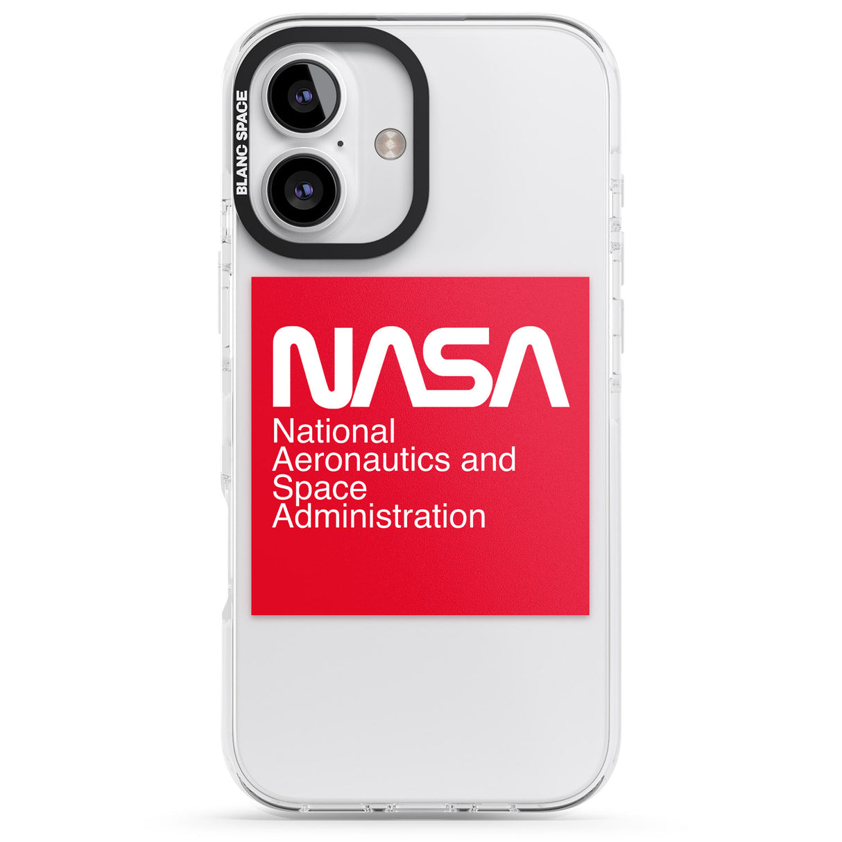 iPhone 16 Pro Max NASA The Worm Box Black Impact Phone Case