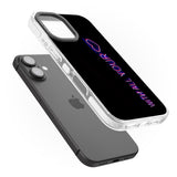 iPhone 16 Pro Max With All Your Heart Neon Sign Black Impact Phone Case