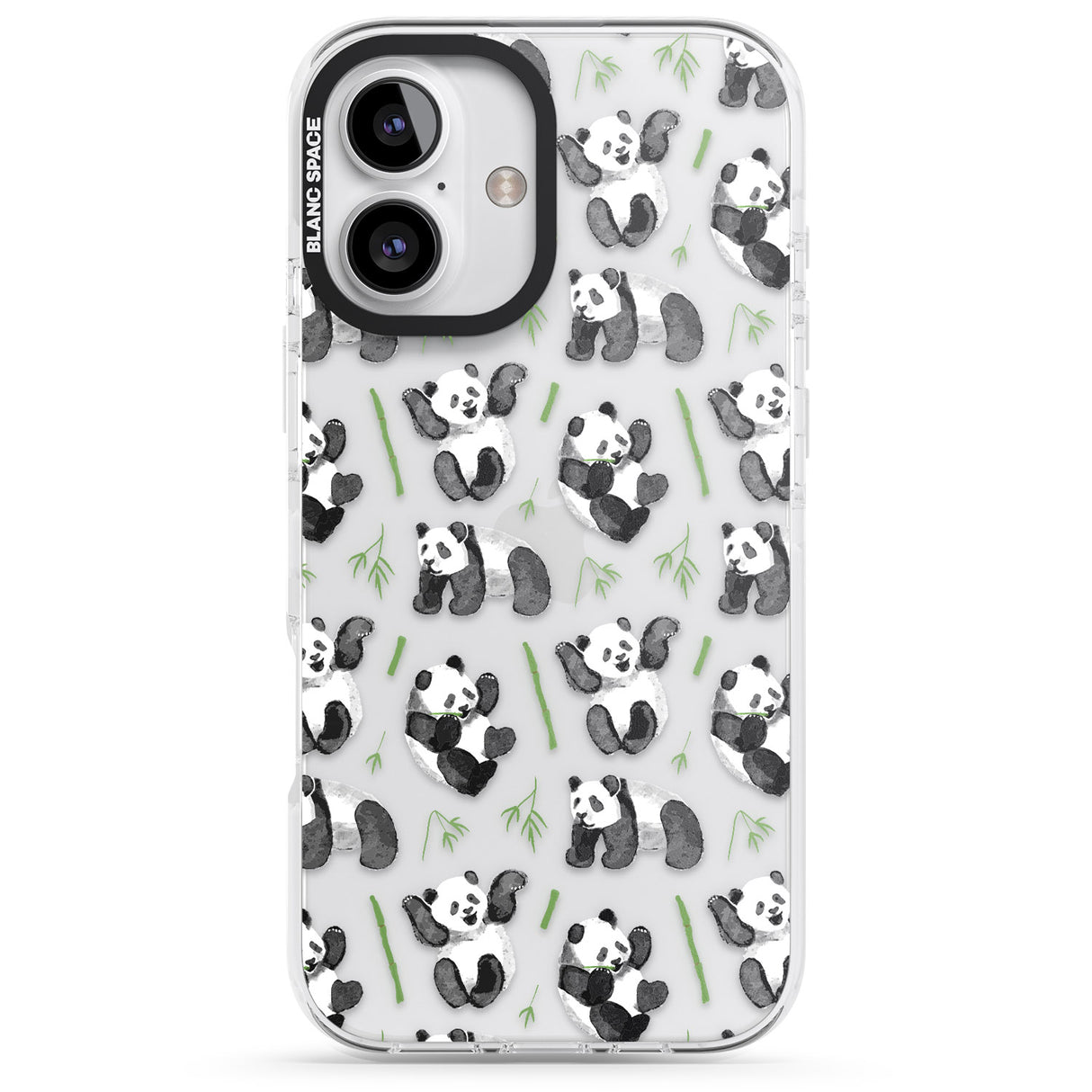 Watercolour Panda Pattern