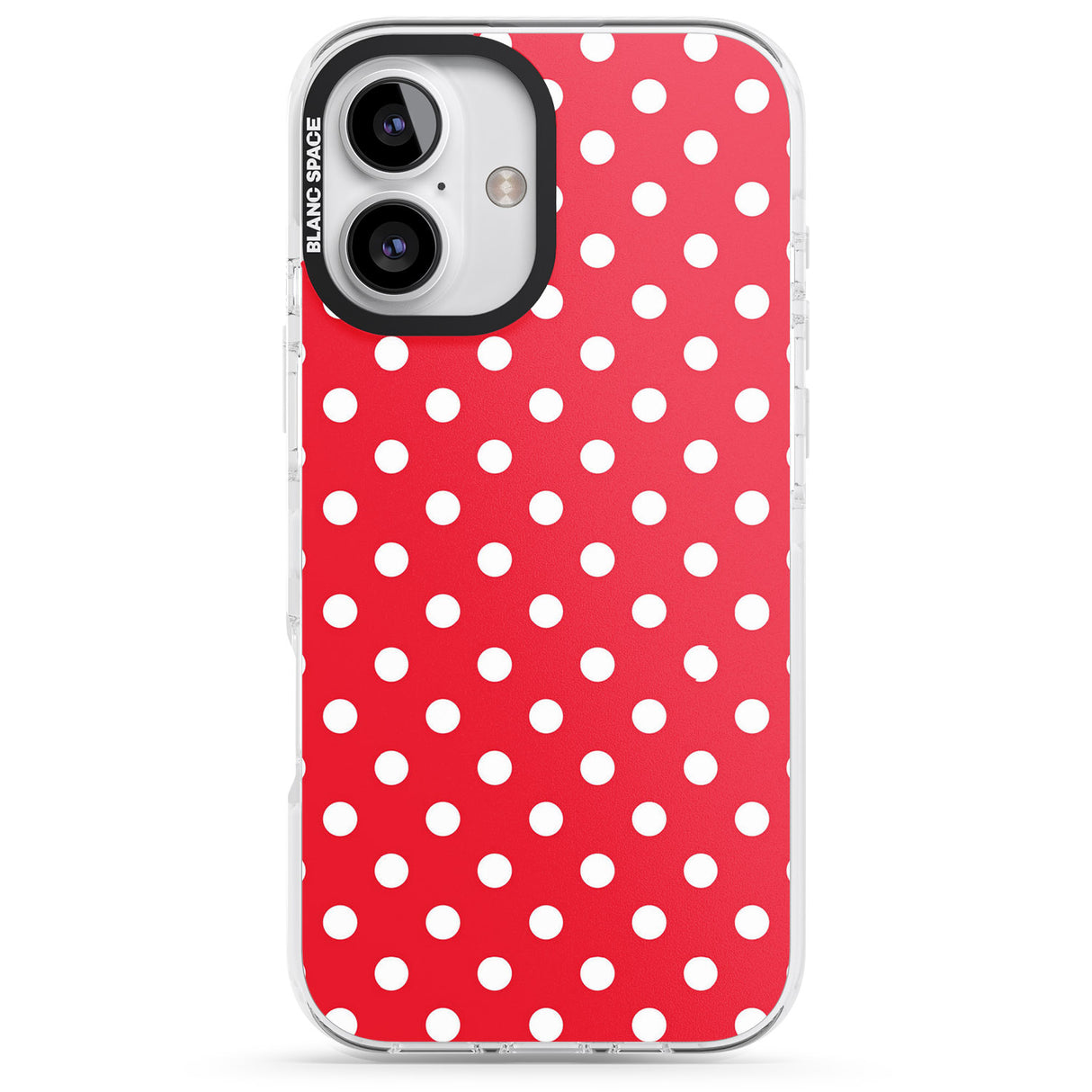 Designer Lava Red Polka Dot