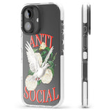 iPhone 16 Anti-Social Clear Impact Phone Case