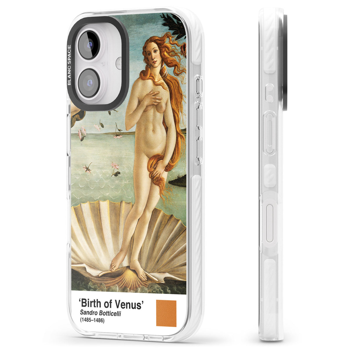 iPhone 16 Pro Max The Birth of Venus Black Impact Phone Case