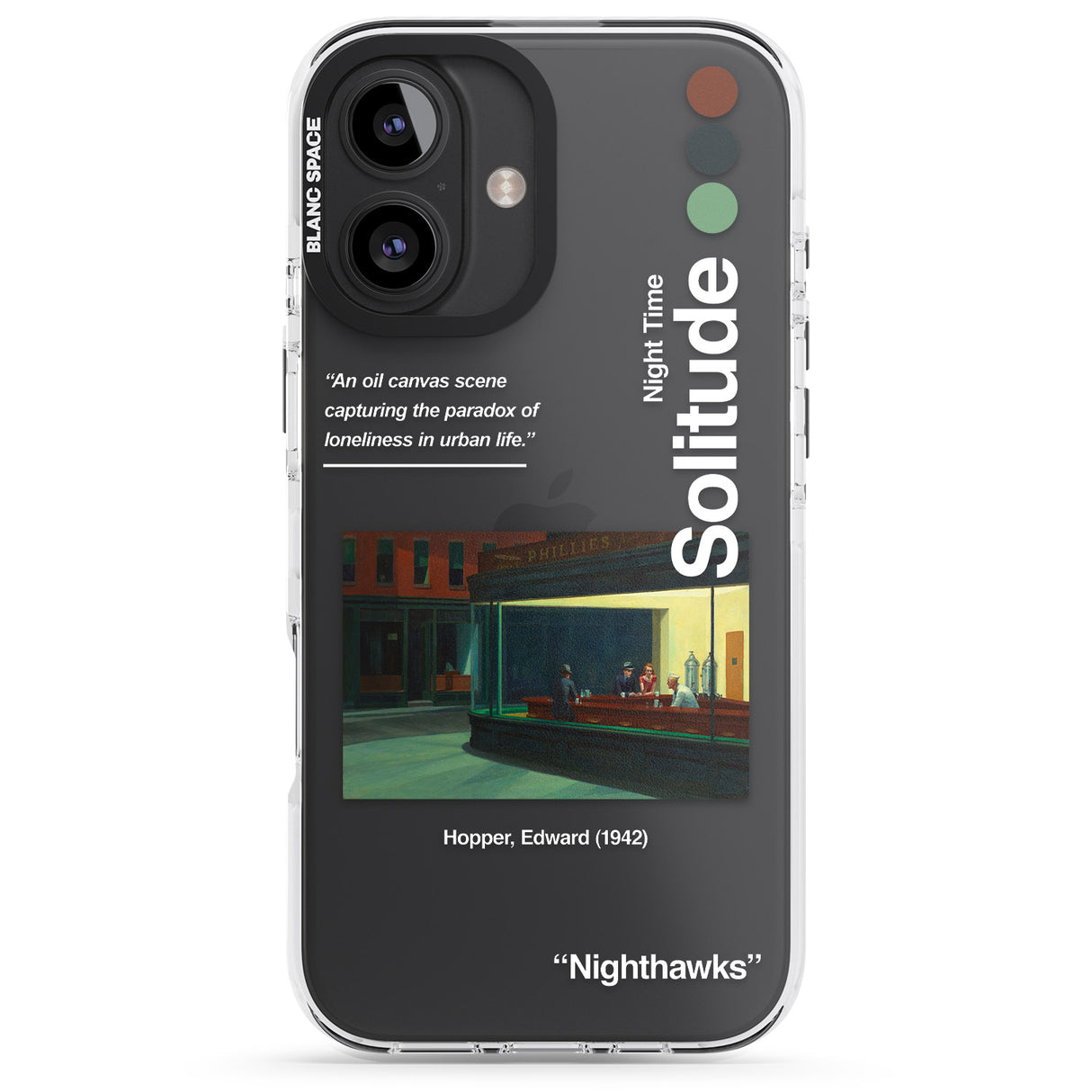 iPhone 16 Pro Max Nighthawks Black Impact Phone Case