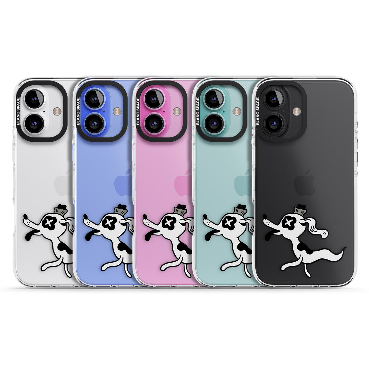 iPhone 16 Pro Max Dog Spirit Black Impact Phone Case