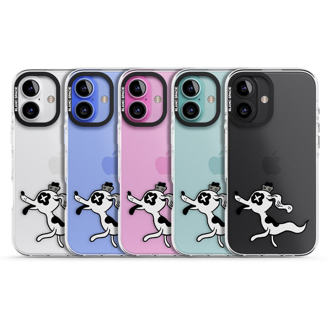 iPhone 16 Pro Max Dog Spirit Black Impact Phone Case