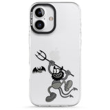 iPhone 16 Pro Max Dancing Devil Black Impact Phone Case