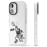 iPhone 16 Pro Max Dancing Devil Black Impact Phone Case