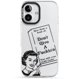 "Don't Give a F*ckio's" Cereal Impact Phone Case for iPhone 16, iPhone 16 Plus