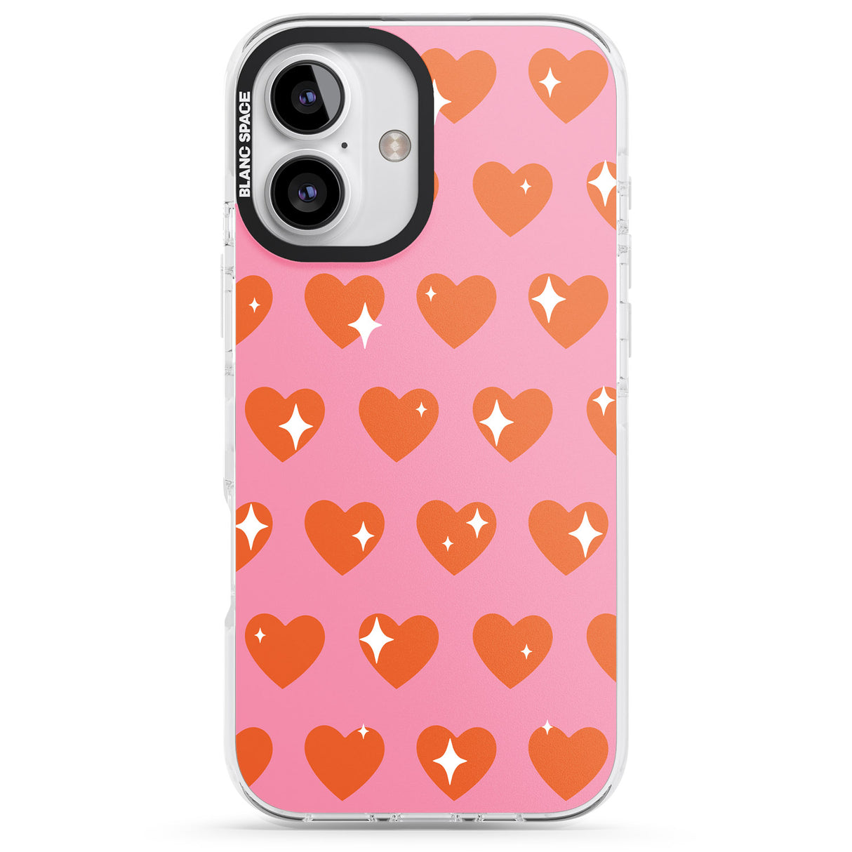 iPhone 16 Pro Max Sweet Hearts (Sunset) Black Impact Phone Case