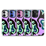 iPhone 16 Pro Max Purple River Black Impact Phone Case