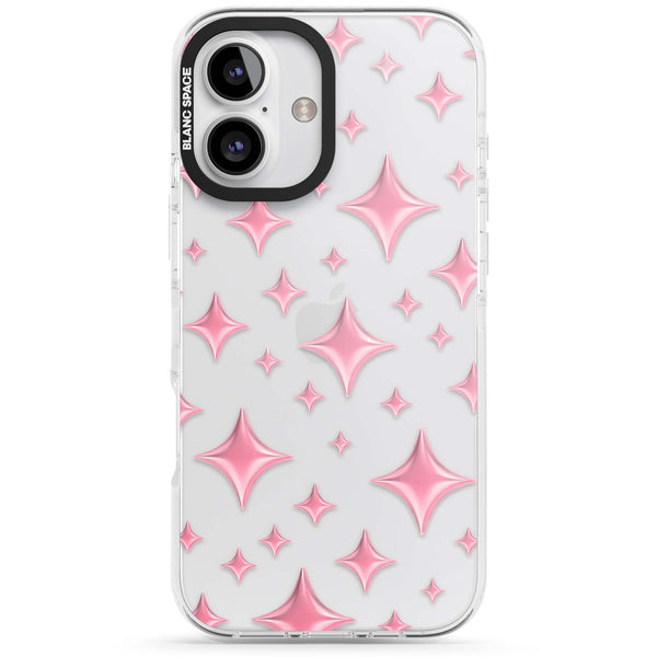 Pink Puff Sparkle Pattern