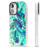 iPhone 16 Pro Max Tropical Palms Black Impact Phone Case