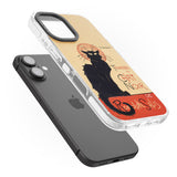 iPhone 16 Pro Max Tournee du Chat Noir Poster Black Impact Phone Case