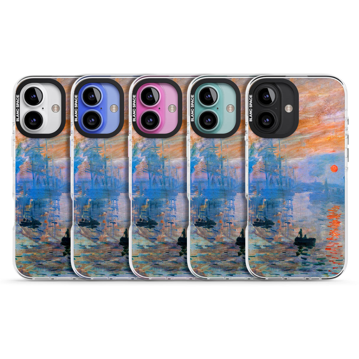 iPhone 16 Pro Max Sunset Harbor Black Impact Phone Case