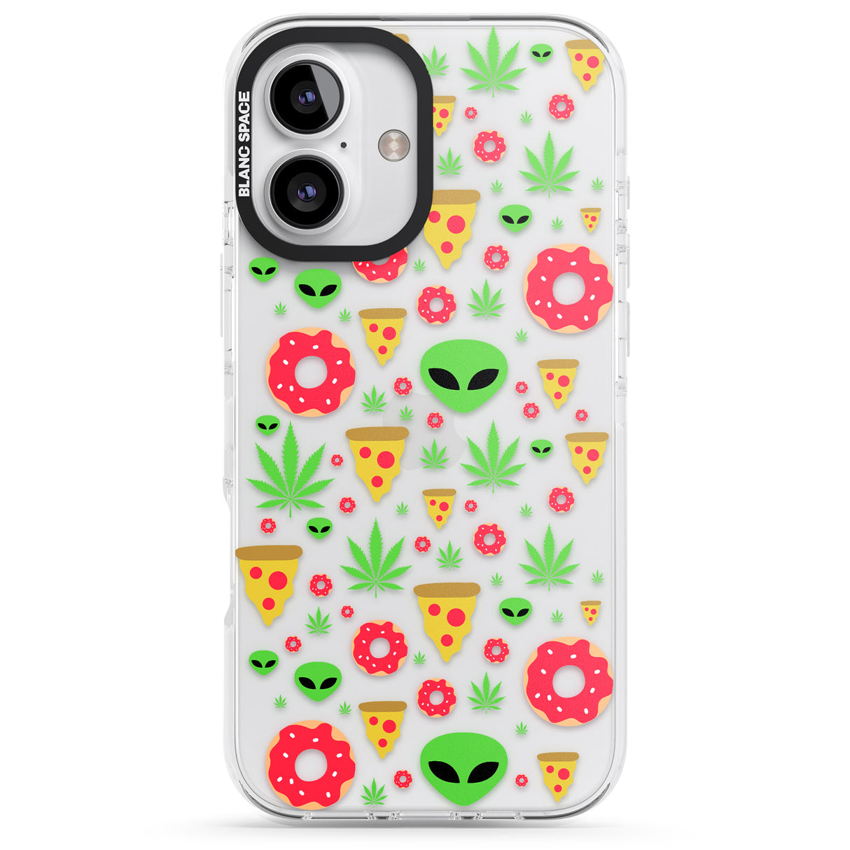 iPhone 16 Pro Max Martians & Munchies Black Impact Phone Case