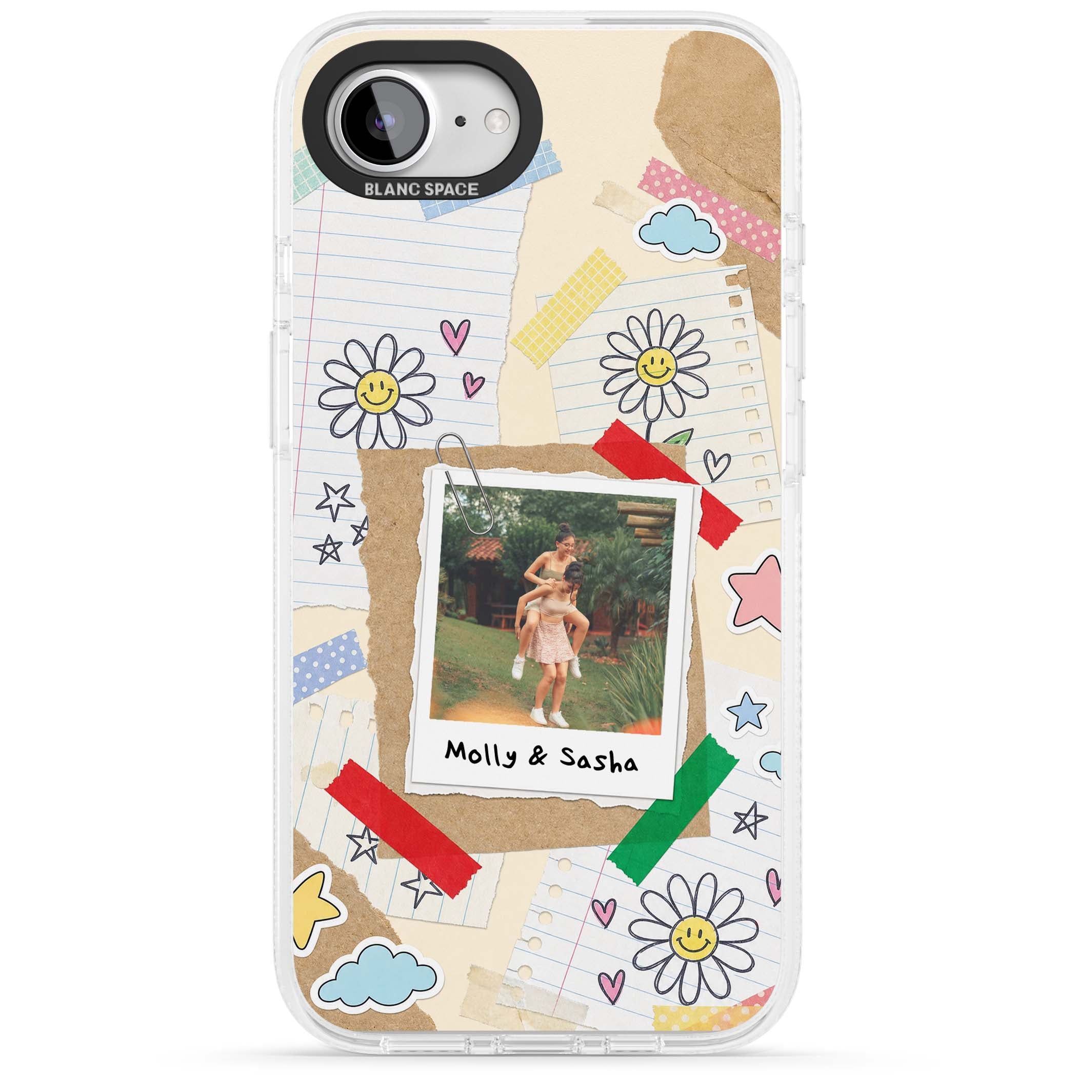 Scrapbook Photo coquette iPhone case | Clear Case Impact Air case for iPhone 16e, iPhone 17e