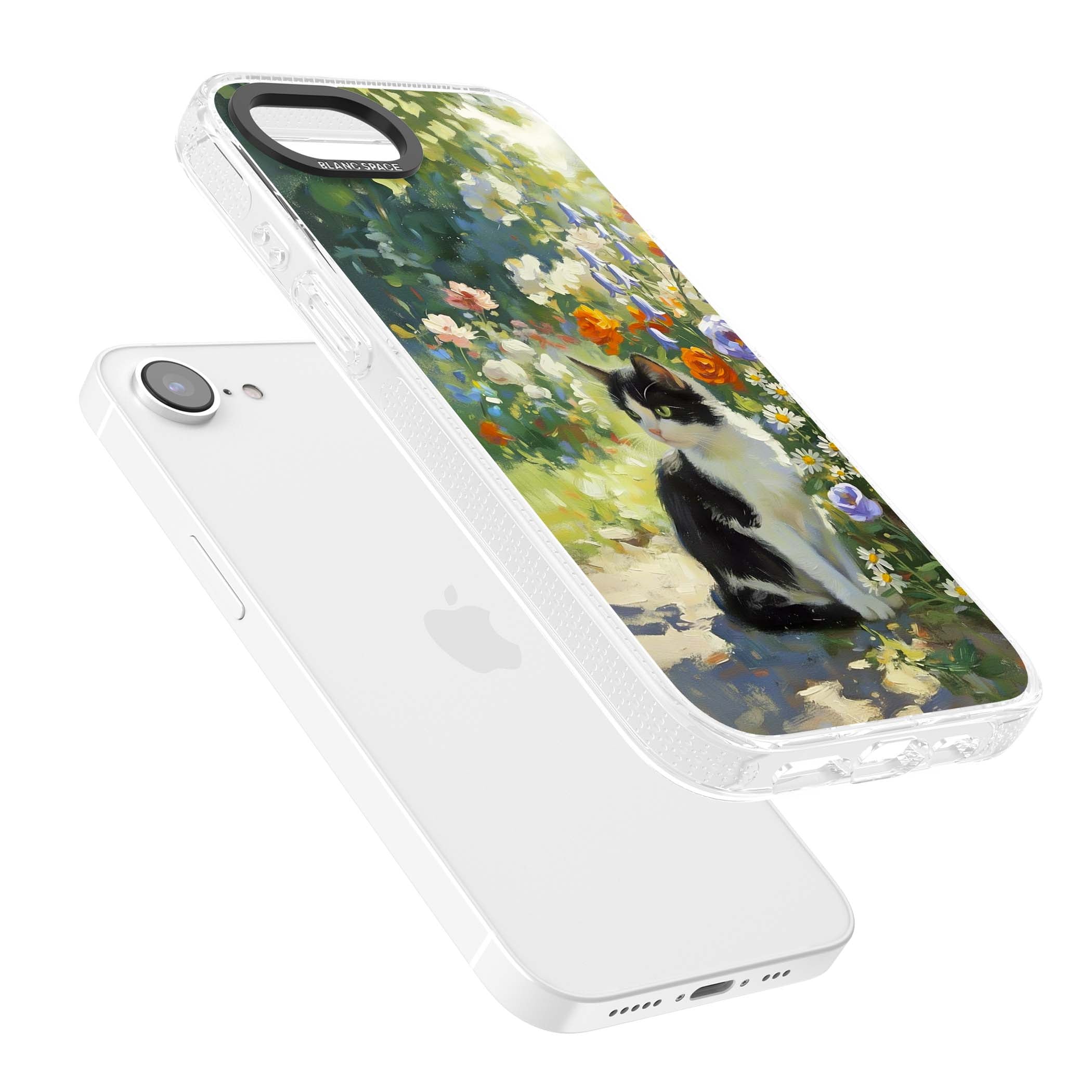 Cat In The Meadow for her iPhone case | Clear Case Impact Air case for iPhone 16e, iPhone 17e