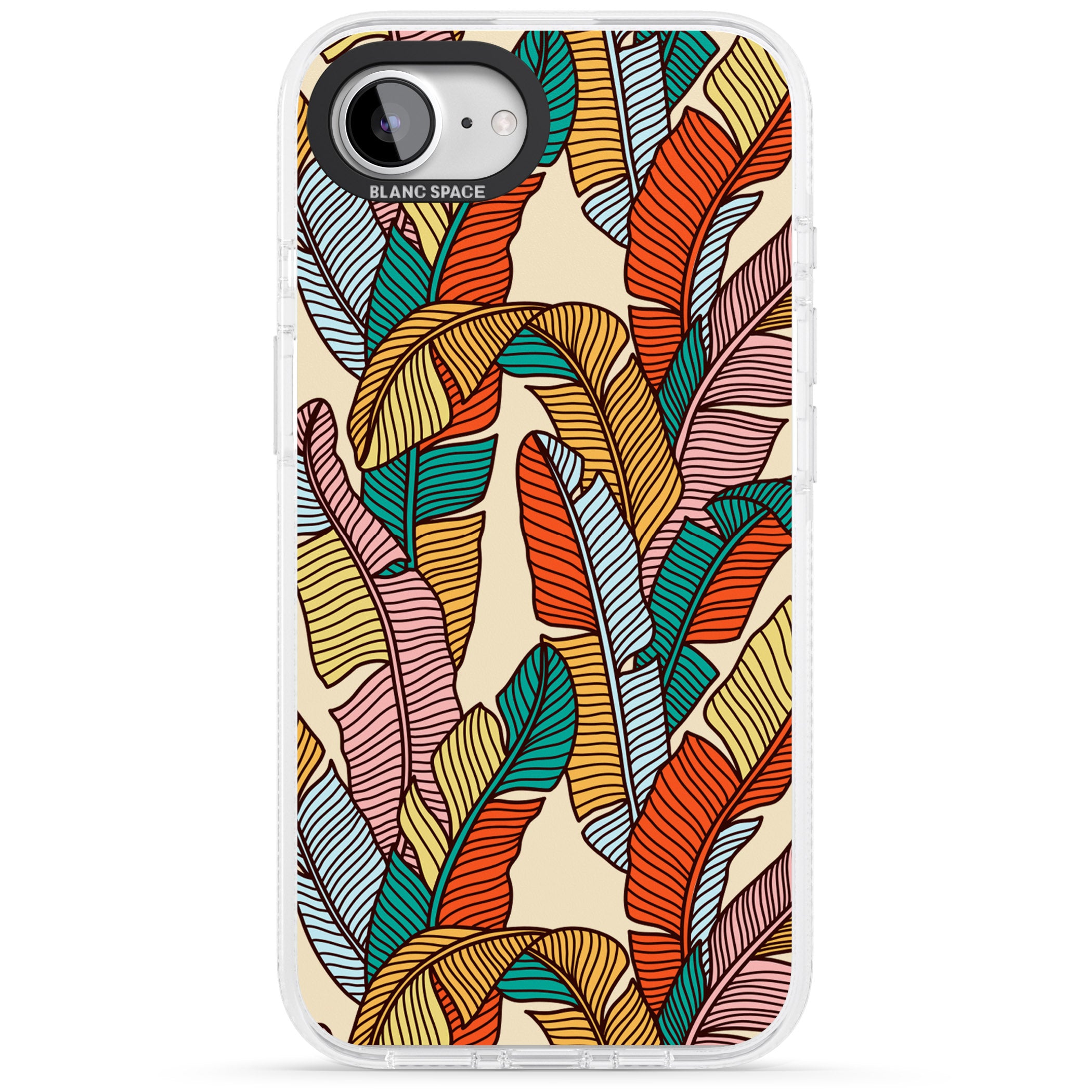 Pastel Palm Leaves