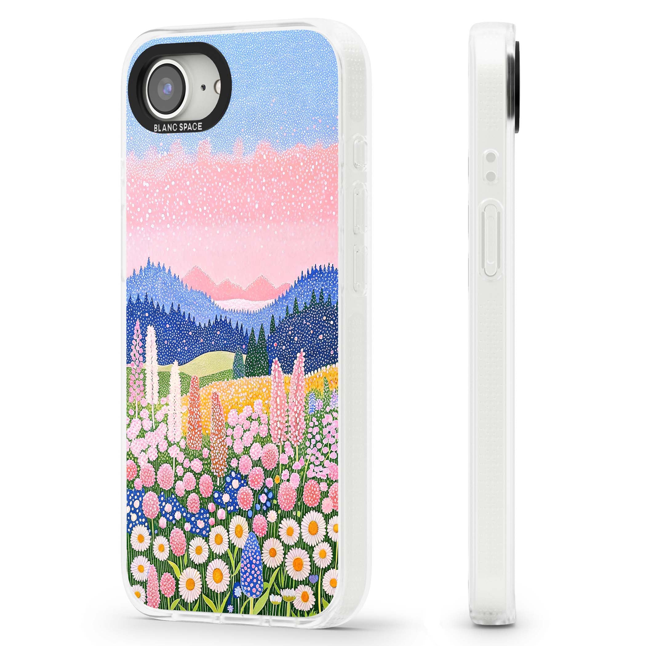 Valley Horizon cottagecore iPhone case | Clear Case Impact Air case for iPhone 16e, iPhone 17e