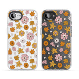 Autumn Leaves and Flowers
