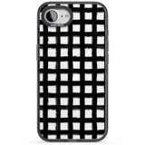 Messy Black Grid - Clear