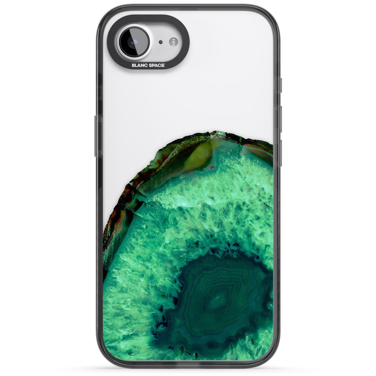 Emerald Green Gemstone Crystal Clear Design
