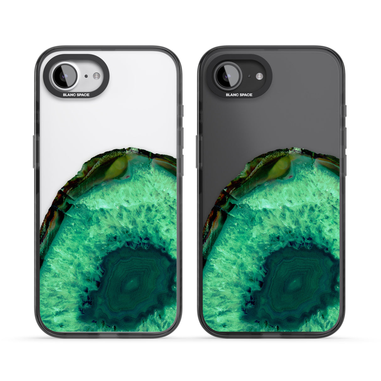 Emerald Green Gemstone Crystal Clear Design
